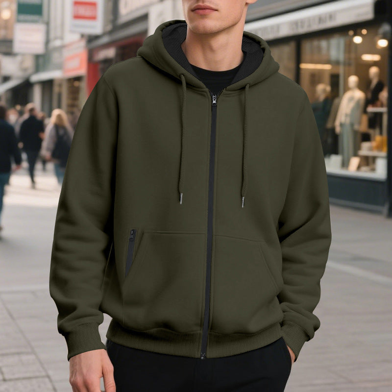 Men's Oversized Full Zip Hoodie