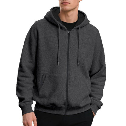 Men's Oversized Full Zip Hoodie