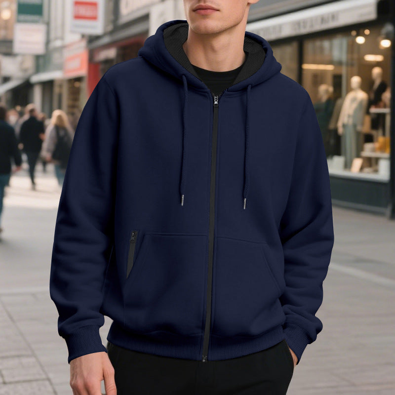 Men's Oversized Full Zip Hoodie
