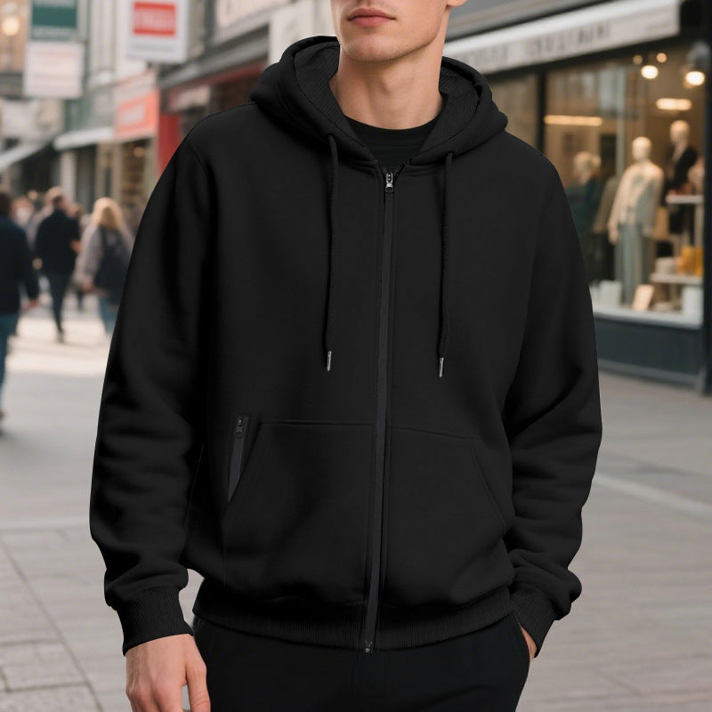 Men's Oversized Full Zip Hoodie