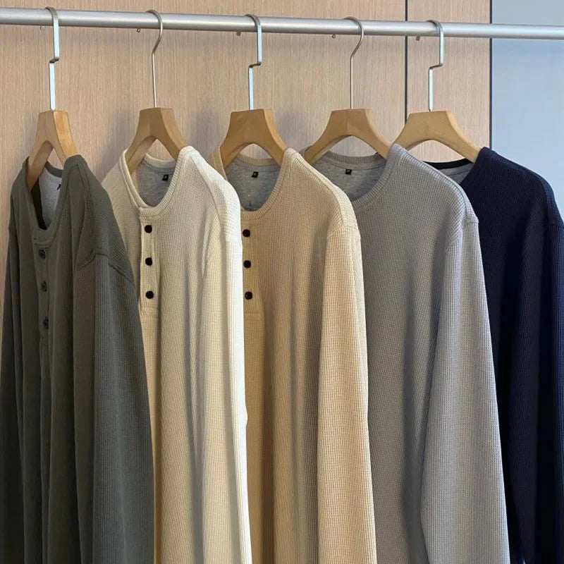 Vinthentic Signature Waffle Long Sleeve Shirt