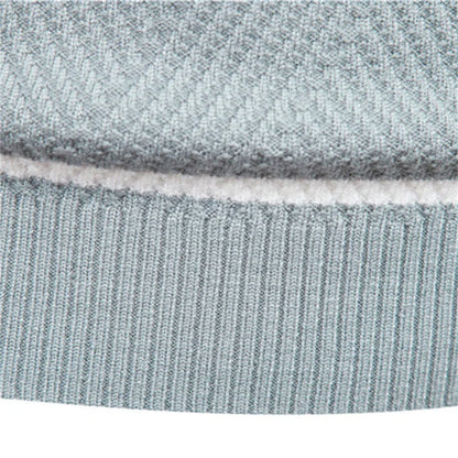 Paul Savin Men’s Slim Fit Crew Neck Knit Sweater
