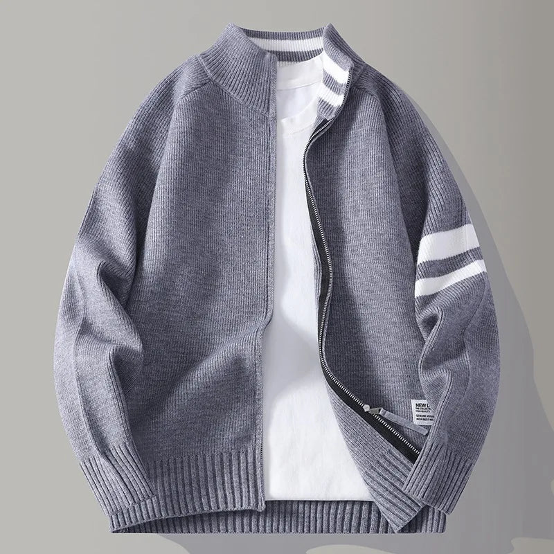 Knit Zip Sweater