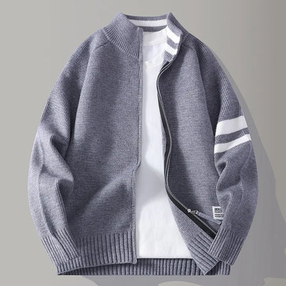 Knit Zip Sweater