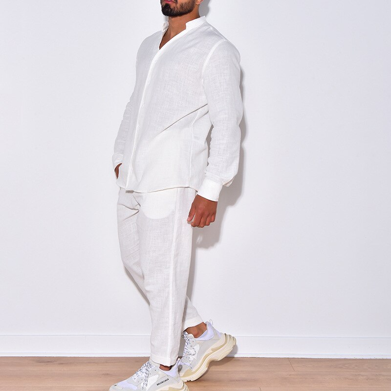 Vinthentic Paris Men's Linen Set