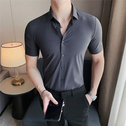 Henri Valliere Men's Short-Sleeve Shirt