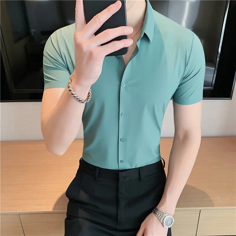 Henri Valliere Men's Short-Sleeve Shirt