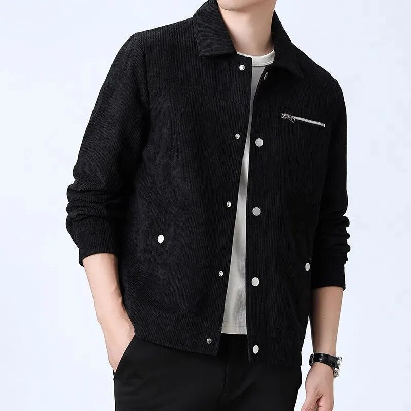 Tom Mason Corduroy Bomber Jacket