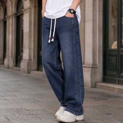 Relaxed Wide Leg Jeans
