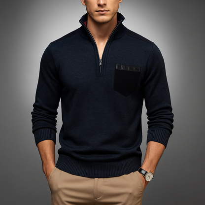 Ribbed Knit Open Front Cardigan