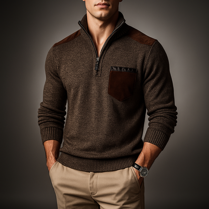 Ribbed Knit Open Front Cardigan