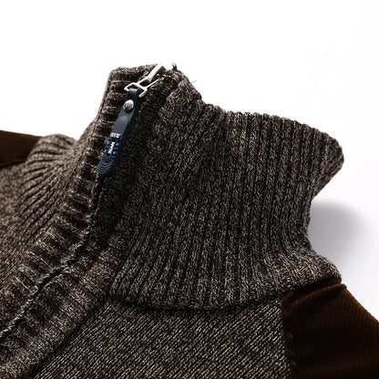 Ribbed Knit Open Front Cardigan